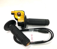 ปะกับคันเร่งแต่ง MOTO-R (5578) W110i/W125/DASH/SONIC/NOVA/LSสายยาว 1.3 เมตร มี5สี (กดตัวเลือกสินค้าก