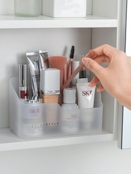 Mirror cabinet storage box desktop cosmetics finishing box Dressing table categorized skin care prod
