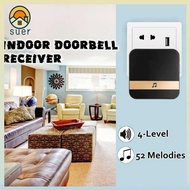 SUERHD Door Bell Receiver Video Receiver Low Power Indoor Bell