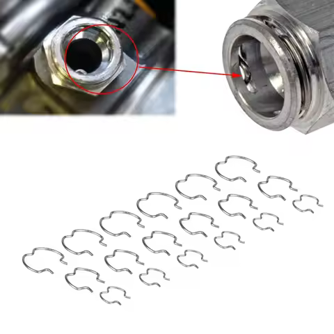 Transmission Oil Cooler Line Clips 18x 800-801 Quick Connector Clips Durable Replacement Parts Clamp