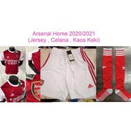 ✣Arsenal Home Jersey 2020 / 2021 Grade Ori Official Ready S M L Xl Xxl Bigsize 2xl