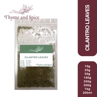 CILANTRO LEAVES (Thyme Spice) 50g, 100g, 250g - Herbs Spices Best for Marinating TESSE