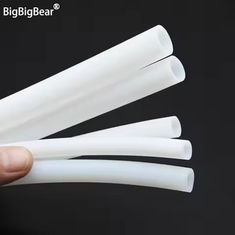 1~10M PTFE Tube For 3D Printer Parts ID 0.5 1 2 2.5 3 4 5 6 7 8 10 mm Milk White Insulated Hose 600V