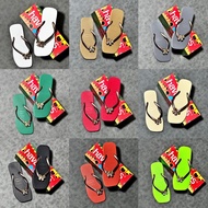 Havanas women's flip-flops with square toe and bow Charm, multi-colored rubber sole, durable, comfor
