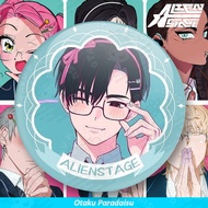 Alien Stage Button Pin / Badge