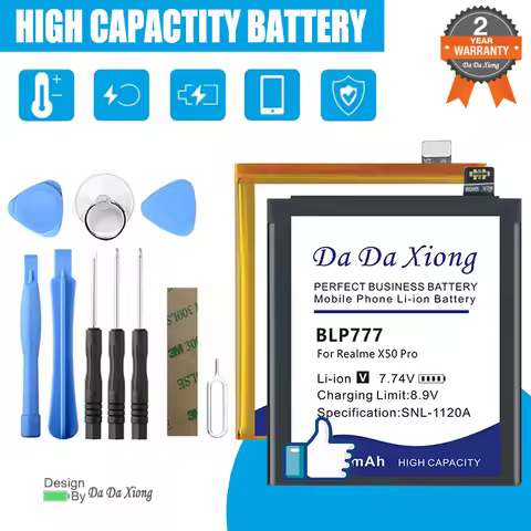 BLP793 BLP799 BLP755 Battery For OPPO Reno Realme Narzo Z X X2 X3 K5 3 6i C3 7 X7 10 20 X50 A52 A72 