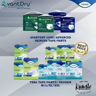 TENA /AvantDry - Value/Core/ ProSkin Pants/ Proslip/  Skinova Advanced Tape/Pants- M/L/XL