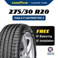 Goodyear 275/30R20 Eagle F1 Asymmetric 3 MOE XL ROF Tyre For C-Class [Free Installation]
