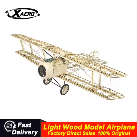 XAERO S30 Fokker Dr.I Triplane Kit WWI German Flying Circus Replica Balsa Wood Fabric Covered RC Air