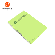 Green Apple Spiral Notebook 80 Leaves