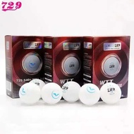 729 Friendship 3Stars Balls, Plastic Seamless Ping Pong Special Ball For WTT Balls