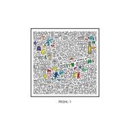 ภาพตกแต่ง Keith Haring Graffiti Street Pop Art Abstract Modern Living Room Bedroom Decorative Painti