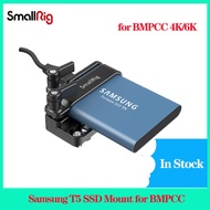 SmallRig 2245B Samsung T5 SSD Mount for BMPCC 4K/6K and Z CAM with SSD Holder