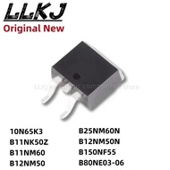 5Pcs STB10N65K3 STB11NK50Z STB11NM60 STB12NM50 STB25NM60N STB12NM50N STB150NF55 STB80NE03-06 TO263 F