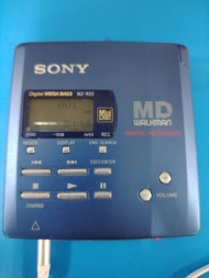 Sony MD Walkman Digital recording MZ-R55