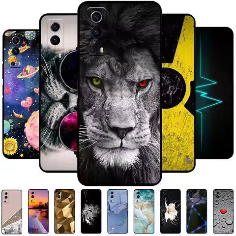 For vivo Y72 5G Case V2041 Silicone Shockproof Soft TPU Phone Cover For VIVO Y52 5G funda V2053 Capa