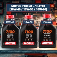 MOTUL 7100 4T – 1 LITER  [10W-40 / 10W-50 / 10W-60]