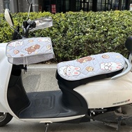 Motorcycle scooters, electric vehicles, electric batteries, seat cushions, handle cov Motorcycle Scooter electric Vehicle Battery Car seat Cushion handle Cover Fart Cushion Tram seat Cushion Cover Sunscreen Anti-scalding 70313