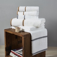 Baltan Home Furnishing TJ3 Star Hotel Towel Kit Thin Edge Extra Thick Bath Towel Cotton Single Yarn 