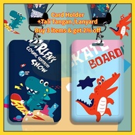 GANTUNGAN MKBK ID Card Holder Aesthetic Agress ID Card Holder Aesthetic ID Card Holder Name Strap ID