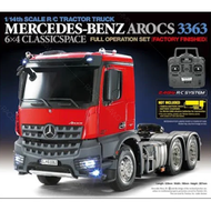 TAMIYA 23802 1/14 R/C Tractor Truck Mercedes-Benz Arocs 3363 6X4 Classicspace Full Operation Set (Fa