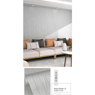 Plain Grey Wave Wallpaper 8m to/d 9m x 45cm
