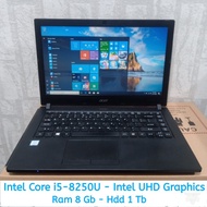 Laptop Bekas Bergaransi - Acer P2410 - Core i5 - Gen 8th - Termurah