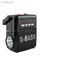 ∈✇ↂkuku Rechargeable AM/FM Radio with wireless bluetooth speaker USB/SD Music Player