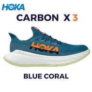 รองเท้าวิ่ง Hoka Men’s Carbon X 3 Blue Coral Size36-45 รองเท้าผ้าใบ รองเท้าผ้าใบผู้ชาย รองเท้าผ้าใบผู้หญิง รองเท้าแฟชั่น sneaker lazada ส่งฟรี เก็บปลายทาง แถมฟรี ดันทรงรองเท้า เปลี่ยนไซส์ฟรี