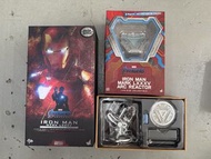 二手/共3盒 Hottoys Hot Toys MMS543-D33 Iron Man Mark LXXXV MK85 Mark 85 Battle Damaged Version Special E