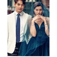 Evening Gown/Wedding Dress/Photoshoot Dress/Off shoulder evening gown