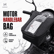 MOTORCYCLE HANDLEBAR BAG / BEG MOTOR GPS / BAG MOTOR TAMS BAG
