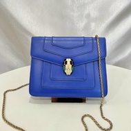 BVLGARI 藍蛇頭包小號鍊包