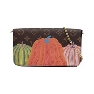 棕色 原花帆布 YK Felicie Pochette 肩背包 鍊帶 M82108【LOUIS VUITTON LV 路易威登】 M82108