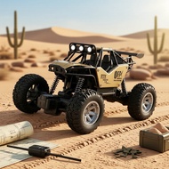 Rechargeable 2WD Drift Alloy RC Car Off-Road Remote Control Toy Climbing Truck