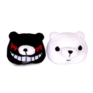 1PAIR Anime Danganronpa Monokuma Enoshima Junko Cosplay Costumes Hairpin Bear Headwear Hair Clip Lov