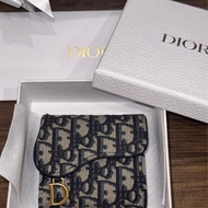 Dior saddle lotus 錢包