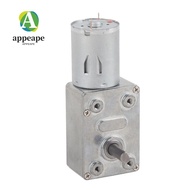 APPEAPE Worm Gear Motor, DC 12V 62RPM 6RPM 20RPM Reduction Gear Motor, Universal Reversible High Tor