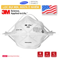 3m 9105 Vflex Mask N95 NIOSH Usa Standard, Ultra-Fine Bump Filter PM2.5, Anti-Pollution SAFEMALL