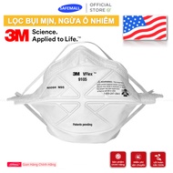 3M 9105 Vflex mask American N95 NIOSH standard, PM2.5 super fine dust filter, anti-pollution SAFEMAL