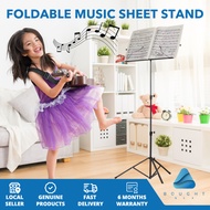 Foldable Music Sheet Stand Adjustable Portable Music Stand
