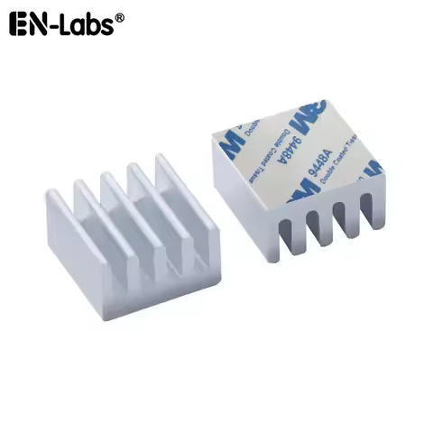 50pcs/lot Aluminum Heatsink 8.8x8.8x5mm Electronic Chip Cooling Radiator Cooler for CPU,RAM,GPU,A498
