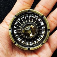 Metal Roulette Fidget Spinner Roller Fingertip Dice Gyroscope Spinning Top Tip EDC Anti-Stress Relie