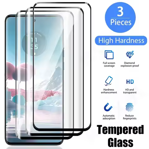 1-3 Pcs Tempered Glass For Motorola Moto Edge 50 40 Neo G85 G84 G54 G Stylus 2023 G Power Curved Ful