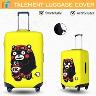 Luggage Protector Cover Kumamon Personalized Suitcase cover Stretchable Luggage Accessories Anti Scr