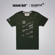 Miami Bay Warrior T-Shirt Old Green