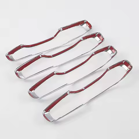 A75F-For Volvo XC60 XC90 S90 2018 2019 ABS Chrome Car Out Door Handle Cover Trim Car Styling 4Pcs