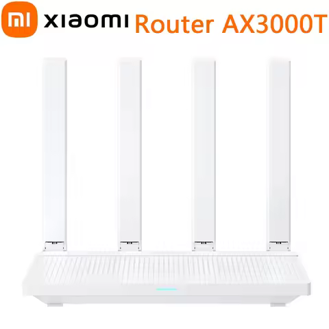 Xiaomi Router AX3000T Mesh WiFi6 2.4GHz 5GHz 3000Mbs 256MB Dual WAN Signal Network Qualcomm CPU Repe
