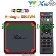 X96mini S905W4 安卓90電視機頂盒24G5G 智能播放器 雙頻WiFi網絡播放器