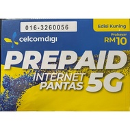 CelcomDigi Prepaid Sim Card "Easy to Remember" 016-3260056